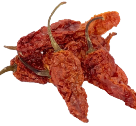 Oven  Dried Bhut Jolokia (Ghost Pepper)