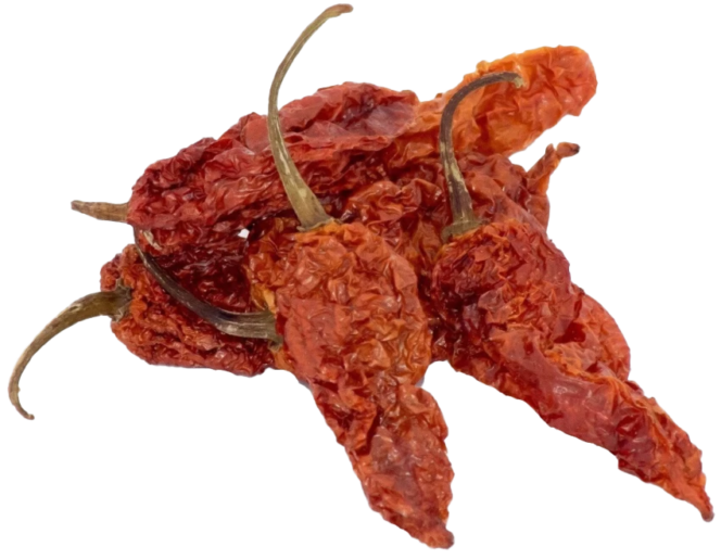 Oven  Dried Bhut Jolokia (Ghost Pepper)